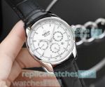 Replica Omega De Ville Complications Men Watch White Dial